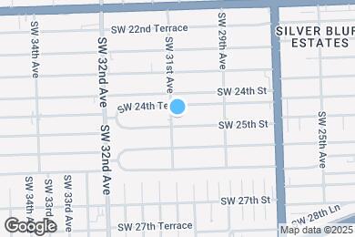 Map image of the property - 2441 SW 31st Ave