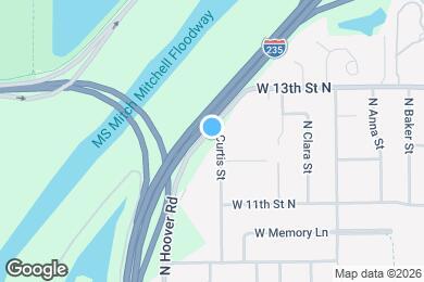 Map image of the property - 1291 N Curtis Ct