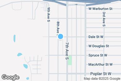 Map image of the property - 1209 8th Ave S