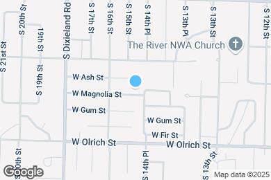 Map image of the property - 1511 W Magnolia St