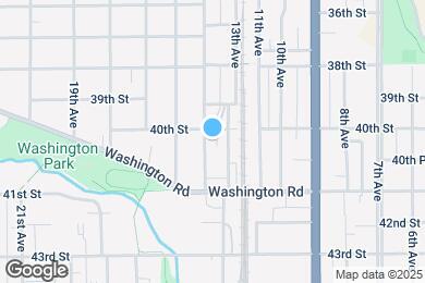 Map image of the property - 4009 14th Ave