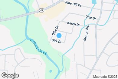 Map image of the property - 1934 Dirk Dr
