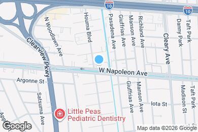 Map image of the property - 2201 Houma Blvd