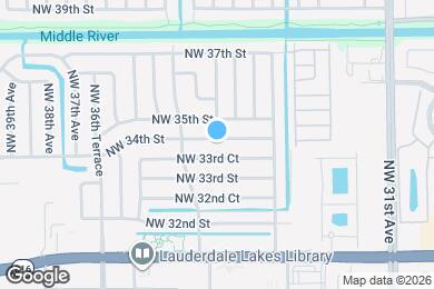 Map image of the property - 3430 NW 34th St