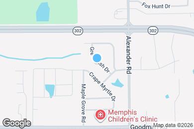 Map image of the property - 7313 Green Ash Dr