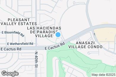 Map image of the property - 4150 E Cactus Rd