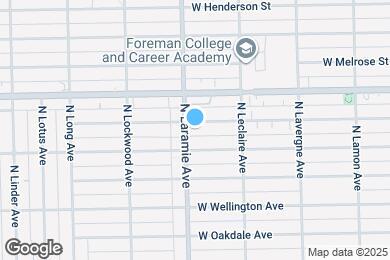 Map image of the property - 5151 W Fletcher St