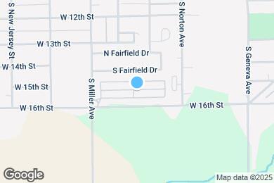 Map image of the property - 1515 S Miller Ave