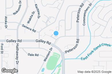 Map image of the property - 1010 Western Dr