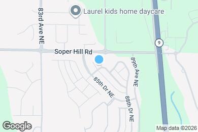 Map image of the property - 2705 86th Dr NE