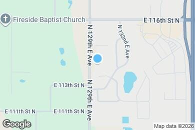 Map image of the property - 11323 N 129th E Ave