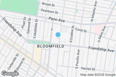 Map image of the property - 252 S Winebiddle St