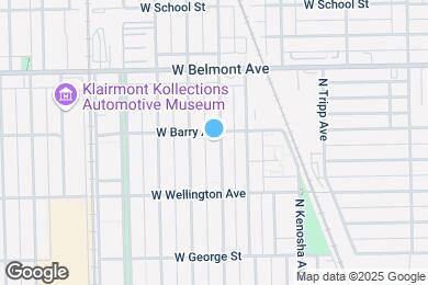 Map image of the property - 3052 N Kostner Ave