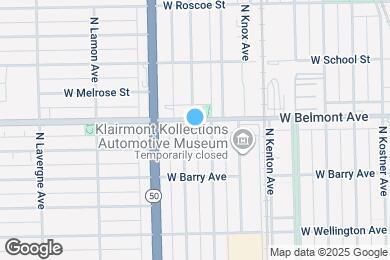 Map image of the property - 4719 W Belmont Ave