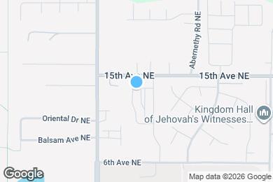 Map image of the property - 4248 Savannah Lp NE