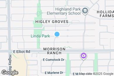 Map image of the property - 3525 E Linda Ln