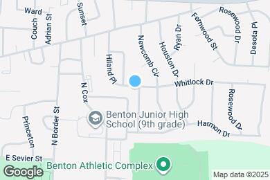 Map image of the property - 1523 Whitlock Dr