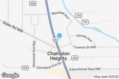 Map image of the property - 4630 Mahoning Ave NW