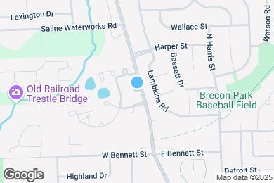 Map image of the property - 7706 N Ann Arbor St