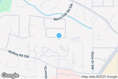 Map image of the property - 1761 Silver Leaf Ct SW