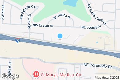 Map image of the property - 204 NE Cedar Ct