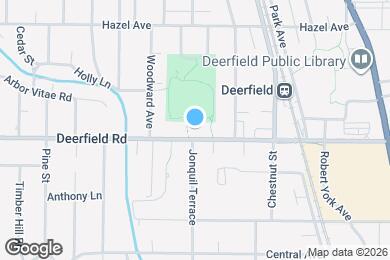 Map image of the property - 1038 Deerfield Rd