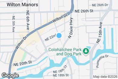 Map image of the property - 835 NE 21st Dr