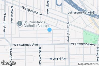 Map image of the property - 5713 W Ainslie St