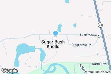 Map image of the property - 1466 Lake Roger Dr