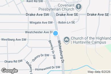 Map image of the property - 3202 Whitesburg Dr