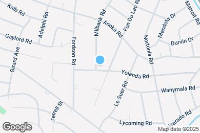 Map image of the property - 2001 Milbank Rd