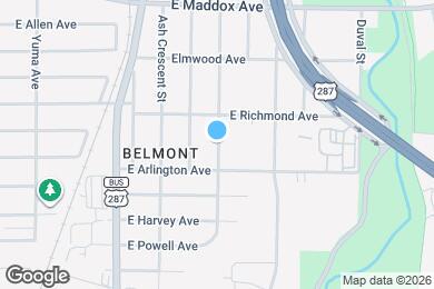 Map image of the property - 2100 Belzise Terrace