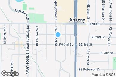Map image of the property - 209 SW School St