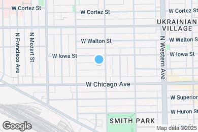 Map image of the property - 2610 W Rice St