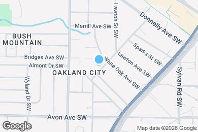 Map image of the property - Room in House on Peeples St SW