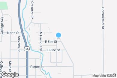 Map image of the property - 204 E Elm St