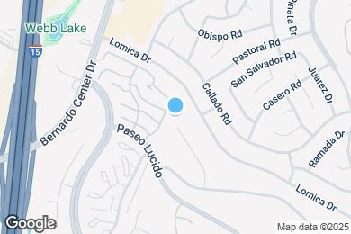 Map image of the property - 16577 Calle Pulido