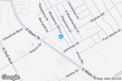 Map image of the property - 621 Hollyberry Dr