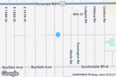 Map image of the property - 3633 E 153rd St