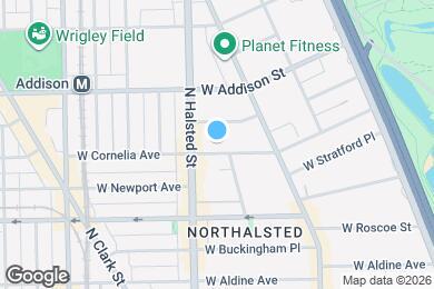 Map image of the property - 734 W Cornelia Ave