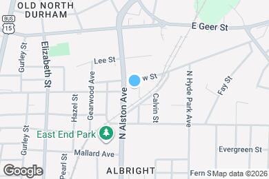 Map image of the property - 1405 Manteo St