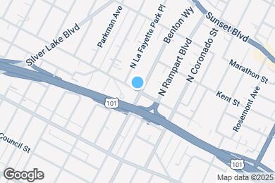 Map image of the property - 2702 Bellevue Ave