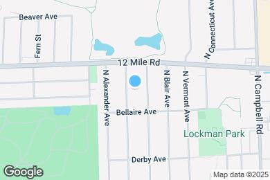 Map image of the property - 1600 N Altadena Ave
