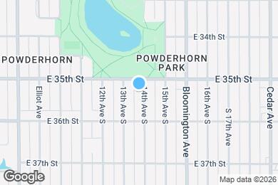 Map image of the property - 3514 14th Ave S