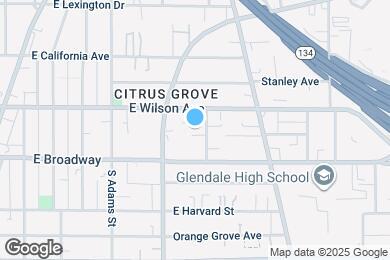 Map image of the property - 131 Olive St