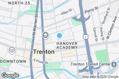 Map image of the property - 202-204 E Hanover St