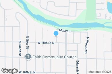 Map image of the property - 1541 N Pleasant View