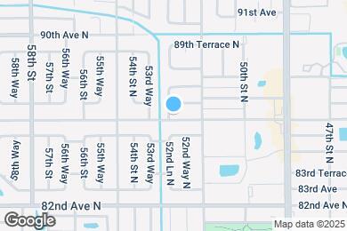 Map image of the property - 5285 86th Ave