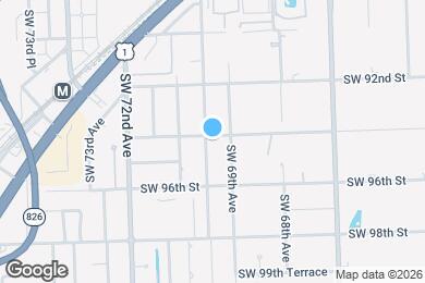 Map image of the property - 9401 SW 69th Ct