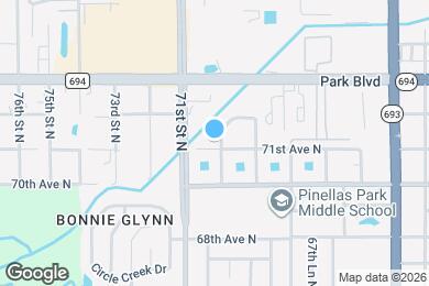 Map image of the property - 7100 70th St N